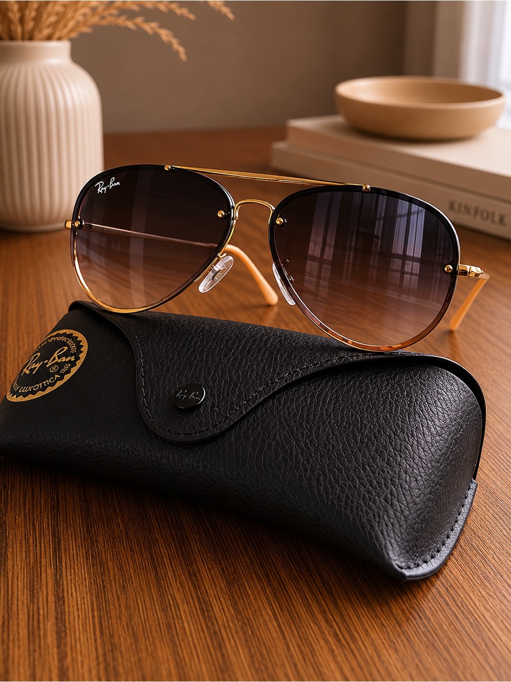 Ray-Ban Aviator Blaze Sunglasses NEW